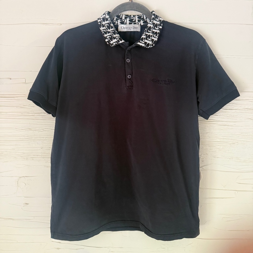 Christian Dior Vintage Polo Shirt | Size L (Fits M)